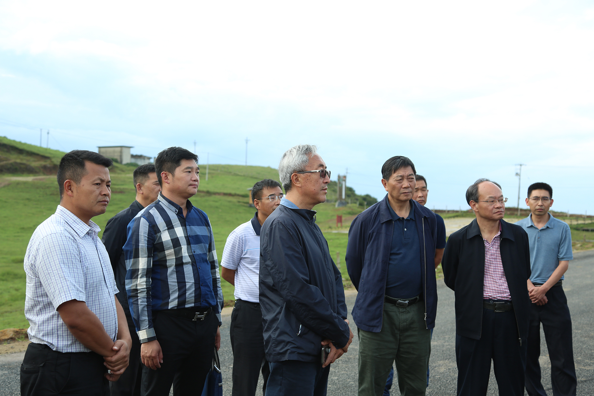云南省政協(xié)調研組一行蒞騰到恒益東山牧場考察調研